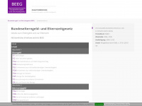 elternzeitgesetz.net Webseite Vorschau