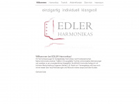 edler-harmonikas.de Webseite Vorschau