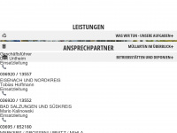 entsorgungsgesellschaft-wartburgregion.de Webseite Vorschau