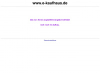 e-kaufhaus.de Webseite Vorschau