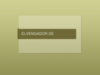 elvengador.de Webseite Vorschau