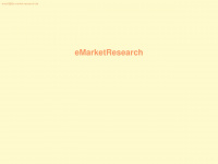 e-market-research.de Webseite Vorschau