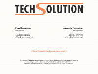 techsolution.at Webseite Vorschau