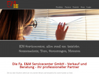 em-servicecenter.net Webseite Vorschau