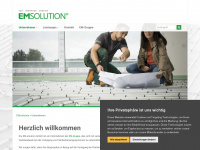 em-solution.de Webseite Vorschau