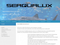 seaqualux.de Webseite Vorschau
