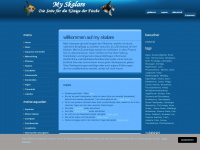 my-skalare.de Webseite Vorschau