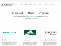 orangetec.eu Webseite Vorschau
