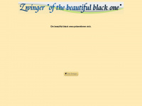 beautiful-black-one.de Webseite Vorschau