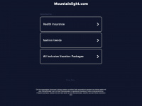 mountainlight.com Webseite Vorschau