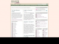 behavior.net Webseite Vorschau