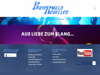 bayerwald-rebellen.de Webseite Vorschau