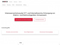 swico.ch Webseite Vorschau