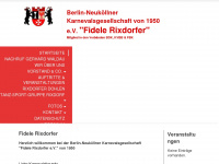 fidele-rixdorfer.de Webseite Vorschau