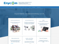 enycom.de Webseite Vorschau