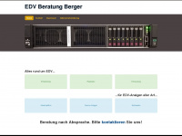 edv-beratung-berger.de Webseite Vorschau