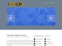 ekocif.de Webseite Vorschau