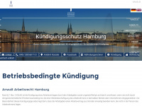 betriebsbedingte-kuendigung-hamburg.de Webseite Vorschau