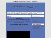 duschsystem-manufactur.eu Webseite Vorschau