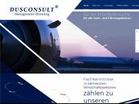 dusconsult.com Webseite Vorschau