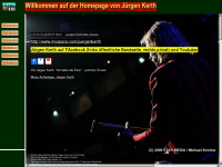 kerth-music.de Webseite Vorschau