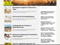 now-on.at Webseite Vorschau