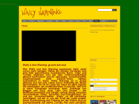 wallywarning.com Webseite Vorschau