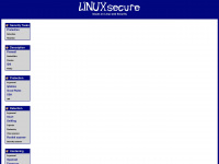 linuxsecure.de Webseite Vorschau