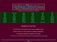 digicamhistory.com Webseite Vorschau