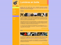 lumieresenboite.com Webseite Vorschau