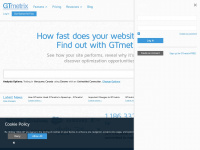gtmetrix.com Webseite Vorschau