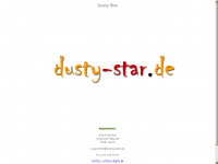 dusty-star.de Webseite Vorschau