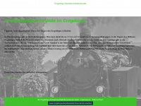 erzgebirge-dampfeisenbahnfreunde.de Webseite Vorschau
