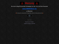 emanuele.de Webseite Vorschau