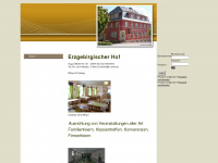 erzgebirgischer-hof.de Webseite Vorschau