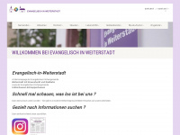 evangelisch-in-weiterstadt.de Webseite Vorschau