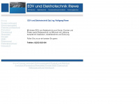 edv-und-elektrotechnik.de Webseite Vorschau