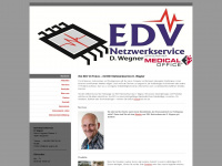 edv-wegner.de Webseite Vorschau