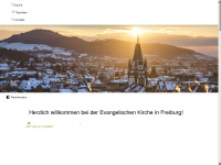 evangelische-kirche-freiburg.de Webseite Vorschau