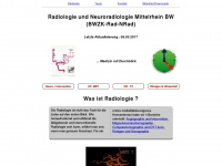 e-radiologe.info Webseite Vorschau