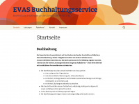 evas-buchhaltung.de Webseite Vorschau
