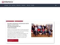 embeteco.de Webseite Vorschau