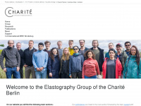 elastography.de Webseite Vorschau