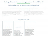 hs-steuerberatung.com Webseite Vorschau