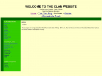 clanwebsite.org Webseite Vorschau