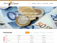 euro-change.de Webseite Vorschau