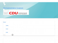 cdu-ratsfraktion-osnabrueck.de Webseite Vorschau