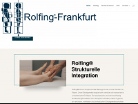 rolfing-frankfurt.com Webseite Vorschau