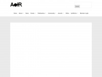 aoir.org Webseite Vorschau