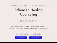 enhancedhealing.com Webseite Vorschau